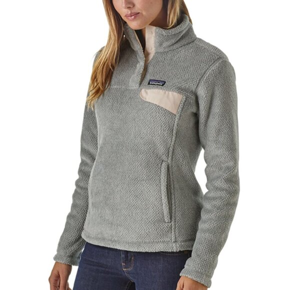 PATAGONIA (Small) Re-Tool Snap Gray Fleece Pullover - Picture 1 of 9